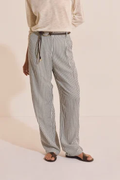 Pantalon à rayures