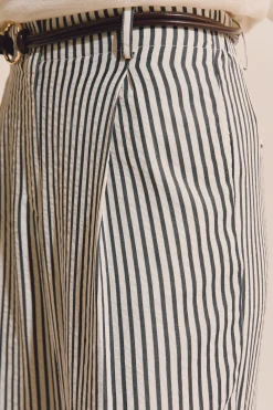 Pantalon à rayures