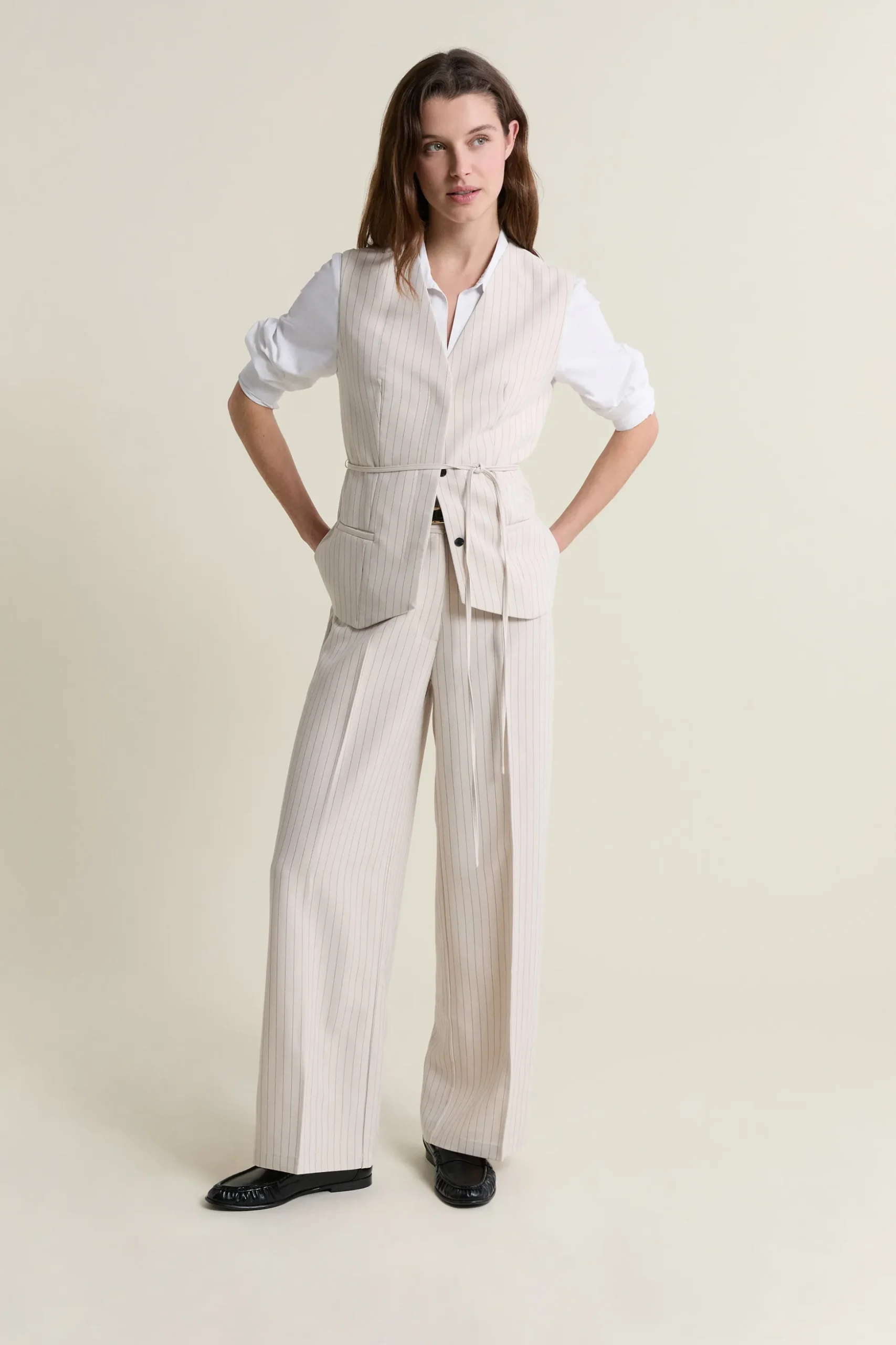 Pantalon à rayures