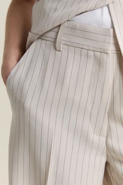 Pantalon à rayures