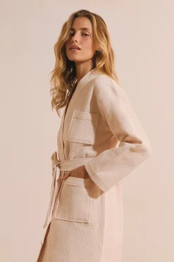 Peignoir en éponge 100% coton