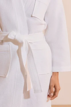 Peignoir en éponge 100% coton