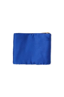Pochette perlée à motif citron