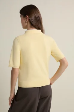 Polo en maille manches courtes