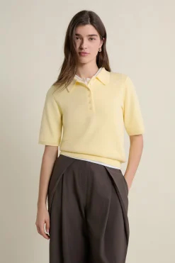 Polo en maille manches courtes