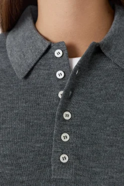 Polo manches courtes à boutons