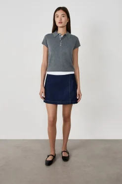 Polo manches courtes à boutons