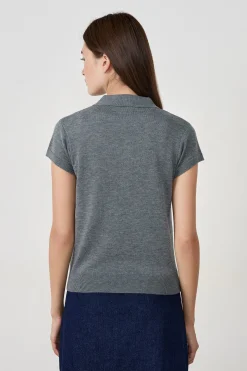 Polo manches courtes à boutons