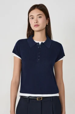 Polo manches courtes à boutons
