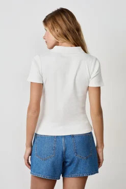 Polo manches courtes en coton