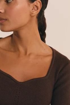 Pull manches longues en maille fine