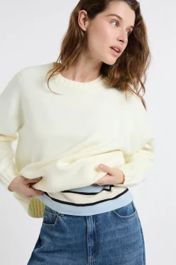 Pull à manches longues oversize