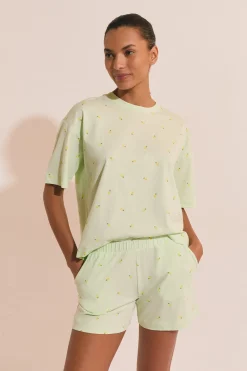 Pyjama 2 pièces motifs ananas