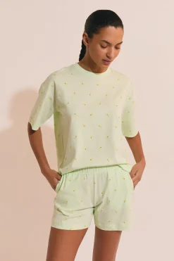 Pyjama 2 pièces motifs ananas