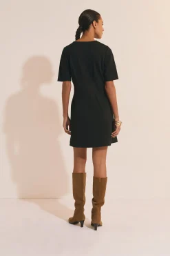 Robe courte en coton