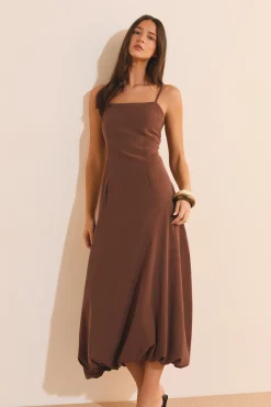Robe longue boule