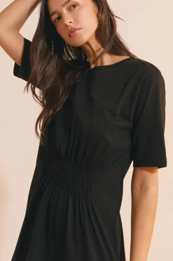 Robe longue en coton