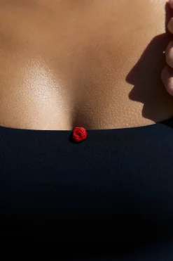 Robe midi avec fente