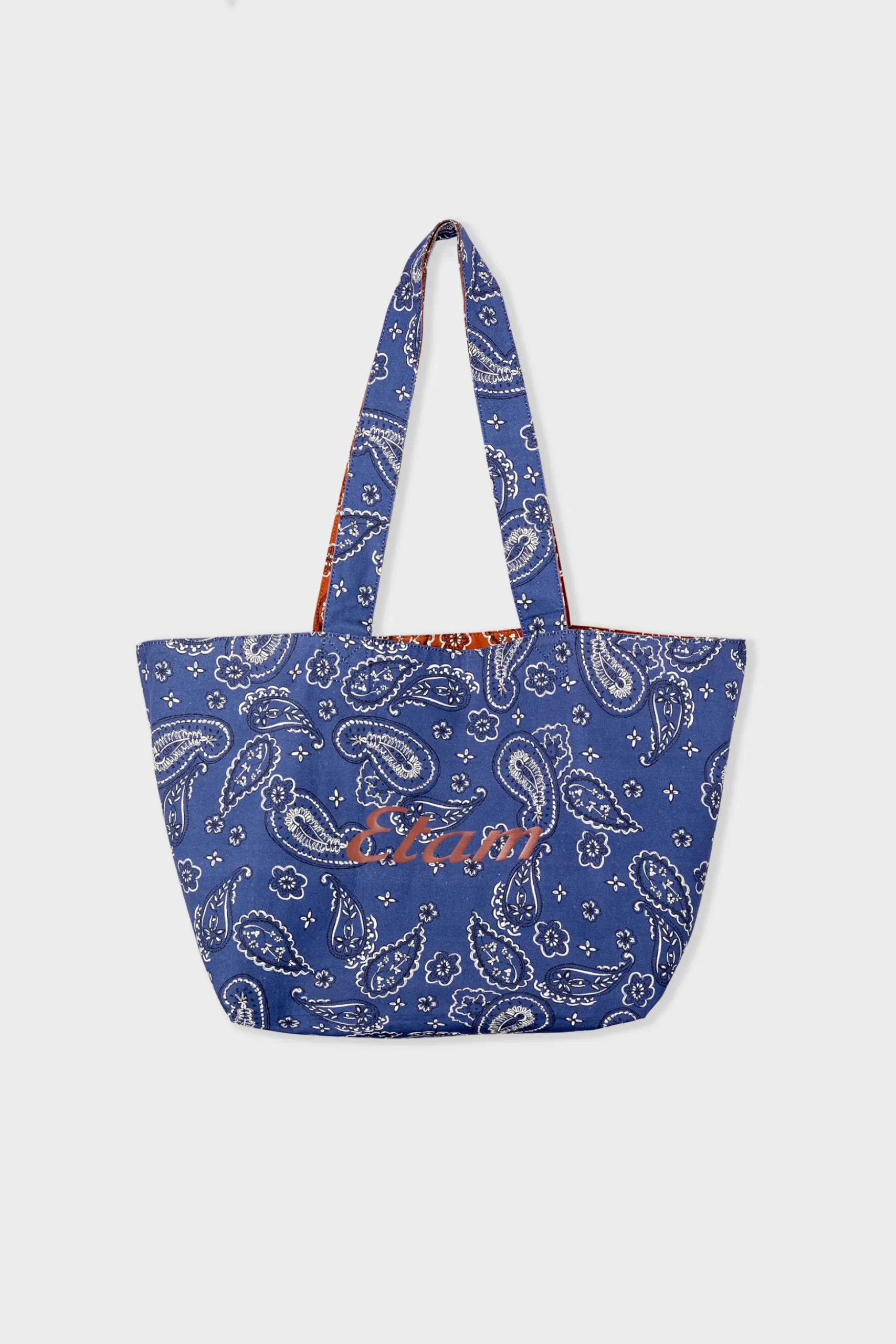Sac cabas de plage réversible