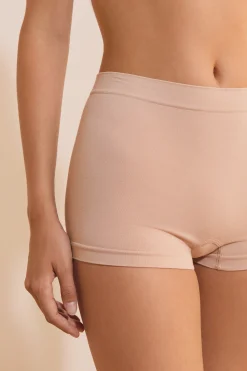 Short boyleg sans coutures en coton biologique