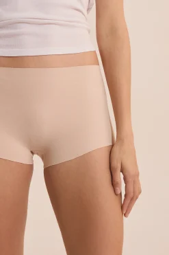 Short boyleg sans coutures en coton