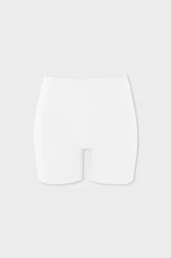 Short cycliste en coton biologique extensible