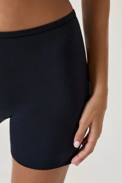 Short cycliste en coton biologique extensible