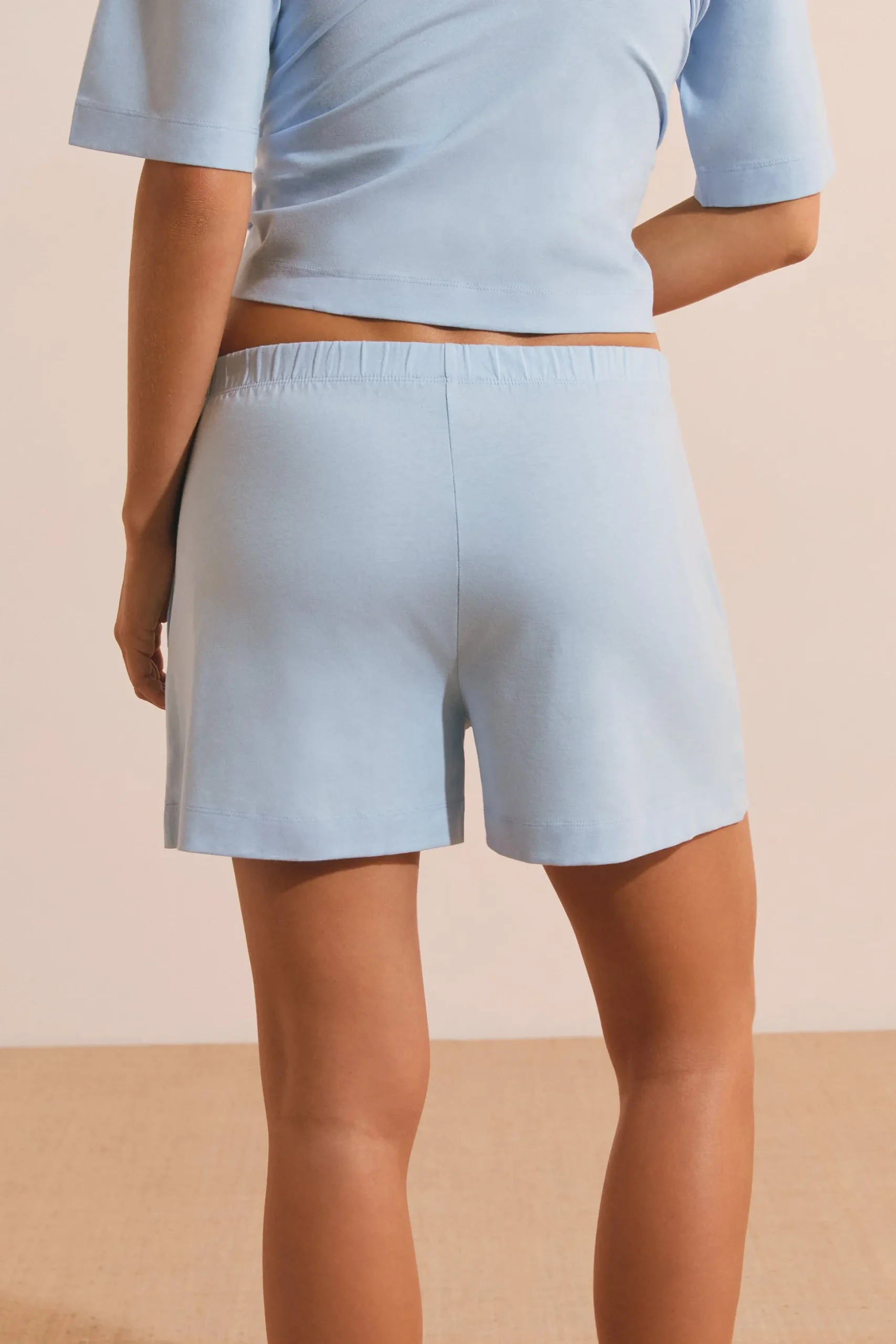 Short de pyjama boyfriend en coton