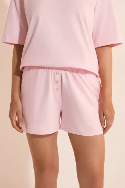 Short de pyjama boyfriend en coton