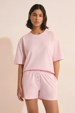 Short de pyjama boyfriend en coton