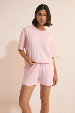 Short de pyjama boyfriend en coton