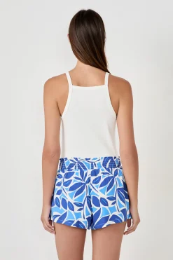 Short de pyjama à imprimés
