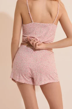 Short de pyjama à motifs