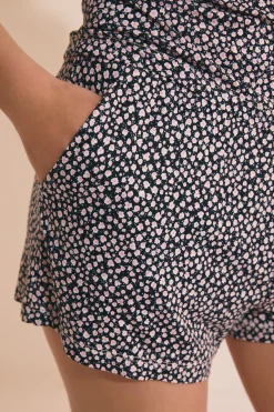 Short de pyjama à motifs