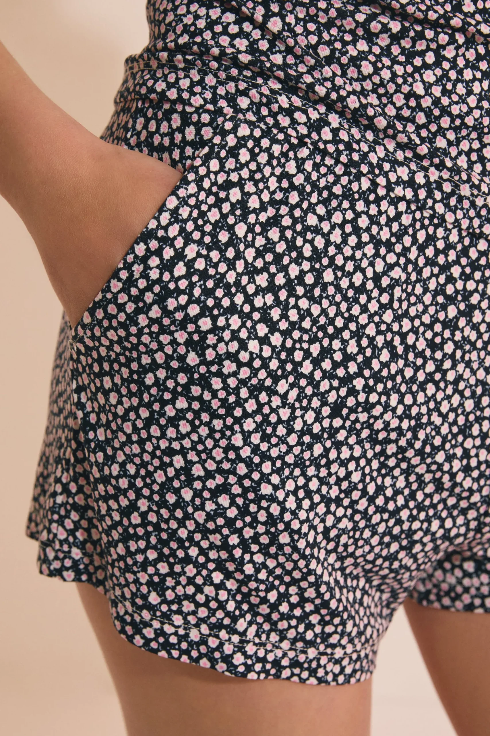 Short de pyjama à motifs
