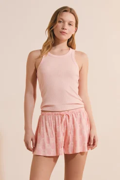 Short de pyjama à motifs