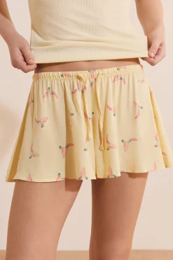 Short de pyjama à motifs
