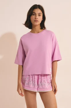 Short de pyjama à motifs