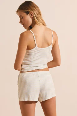 Short de pyjama à rayures