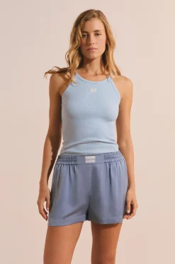 Short de pyjama satiné