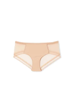 Shorty avec détails en dentelle
