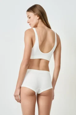 Shorty côtelé