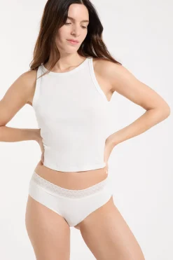 Shorty en coton couture arrière