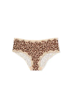 Shorty en microfibre à motifs