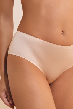 Shorty en microfibre satiné