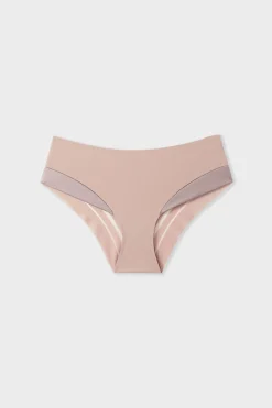 Shorty en microfibre satinée