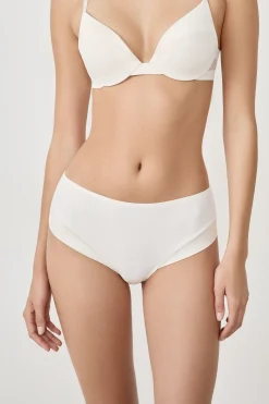 Shorty en microfibre satinée