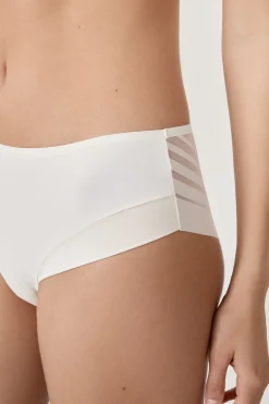 Shorty en microfibre satinée