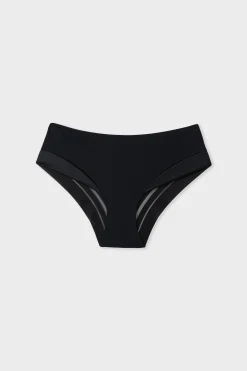 Shorty en microfibre satinée