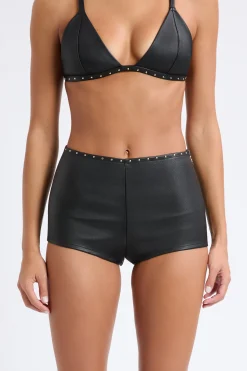 Sorty boyleg en cuir